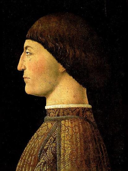 Piero della Francesca Sigismondo Pandolfo Malatesta oil painting image